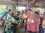Sosialisasi Atasi Stunting Satgas Habema Disambut Gembira Warga Krepkuri