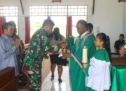 Warga Kenyam Sambut Gembira Bantuan Kasad Melalui Satgas Habema