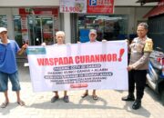 Demi menjaga ketertiban Dan keamanan Masyarakat Polsek Pasar Rebo Pasang Spanduk Himbauan Kamtibmas