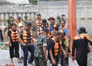 Karya Bakti Di Sungai Ciliwung Dalam Rangka Memperingati HUT TNI ke-79 Tahun