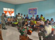 Semangat Pemuda Kenyam Latihan Musik Bersama Satgas Habema