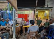 Sambang Kamtibmas Bhabinkamtibmas Polsek Sunda kelapa ke Siskamling 