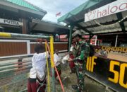 Komsos Satgas Habema Disambut Gembira Anak-Anak Mamba