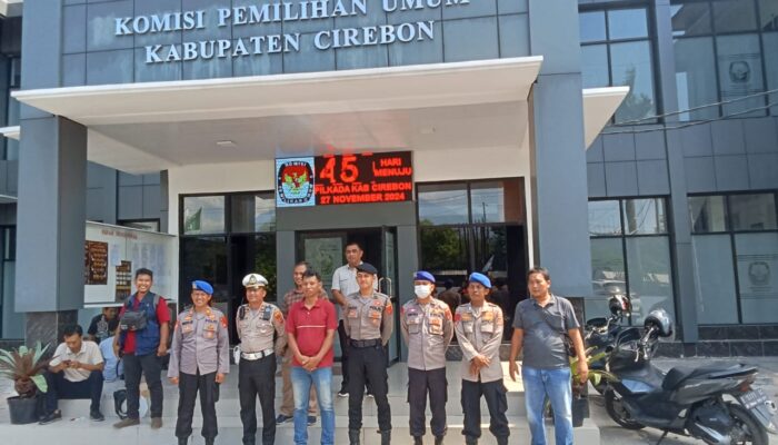 Polresta Cirebon Siagakan Personel 24 Jam Amankan Gudang Logistik Pilkada