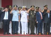 Kasad Hadiri Penerimaan Menhan RI Dan Penyerahan Memorandum