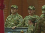 Kasad Hadiri Parade Senja Retreat Menteri Kabinet Merah Putih