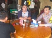 Patroli Pemukiman Warga Bhabinkamtibmas Tanah Tinggi Sambangi Ketua RT Cooling System Kamtibmas Pilkada Aman Dan Damai