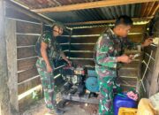 Warga Ainod Sambut Gembira Papua Terang Satgas Habema