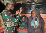 Pengobatan Gratis Satgas Habema Bahagiakan Warga Emondi