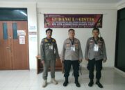 Mari Kita Sukseskan Pilkada Aman, Polsek Metro Tanah Abang Pengamanan Gudang Logistik Pilkada