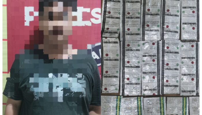 Edarkan Obat Keras Terbatas, DD Diamankan Satresnarkoba Polresta Cirebon