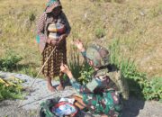 Pengobatan Satgas Habema Bahagiakan Warga Pesiga