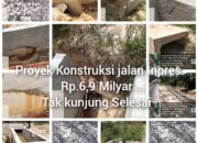 Janggal Muncul nya oknum Intimidasi Pemberitaan Proyek Jln Inpres Rp.6,9 Milyar Yang Tak Selesai Terkesan Memaksa Take down