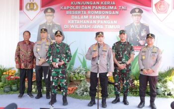 Dukung Program Swasembada Pangan, Kapolri-Panglima TNI Luncurkan Gugus Tugas Polri