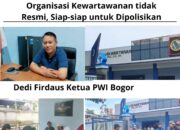 Celoteh Ketua PWI Bogor Bikin Gaduh Pers Nasional, Para Organisasi Kewartawanan akan Laporkan ke Polisi
