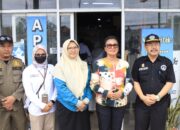 BNN Kota Tangerang Dr. Josephine Vivick Tjangkung Bersama BPOM Gelar Sidak Di Pasar Sentiong