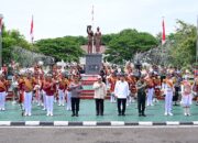 Presiden Prabowo Disambut Meriah Di Pembukaan Apel Kasatwil Polri 2024