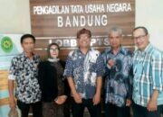 Dadang Supriatna Ketua BPD Desa Haurpugur Kec Rancaekek Badung Menangkan Gugatan Pemakzulan Di PTUN Bandung