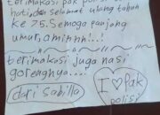 Surat cinta SD Karet 15, Untuk HUT Polda Metro Jaya