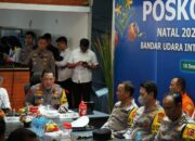 Kapolri & Panglima TNI Tinjau Posko Terpadu Operasi Lilin 2024 Di Bandara I Gusti Ngurah Rai