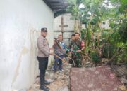 Bhabinkamtibmas Dan Babinsa Desa Pasirsari Amankan 5 Bilah Senjata Tajam Diduga untuk Aksi Tawuran