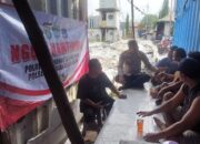 Kebersamaan Ngopi Kamtibmas Bersama Pengemudi Truk Untuk Colling System