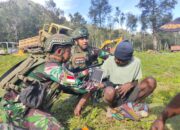 Satgas Habema Beri Pelayanan Kesehatan Gratis Untuk Warga Julukoma