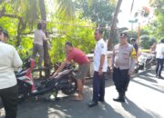 Bhabinkamtibmas Bersama Tiga Pilar Untuk Menertibkan PKL Dan Parkir Liar Di Kelurahan Tanah Tinggi