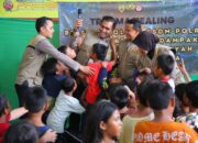 Polri Dirikan Dapur Lapangan Dan Gelar Trauma Healing Untuk Korban Kebakaran Di Kebon Kosong
