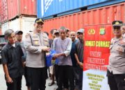 Polres Pelabuhan Tj Priok, Berbagi Berkah Di Jumat Curhat