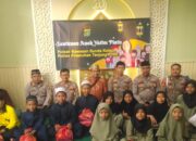 Kapolsek Kawasan Sunda Kelapa, Berbagi Kebahagian Dengan Anak Yatim Piatu
