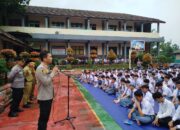 Mencegah Tawuran Antar Pelajar Polsek Cisauk melaksanakan Giat Sosialisasi Di SMK N 3 Tangerang Selatan 