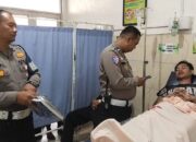 Adu Banteng Elf Dan Motor Di Jalur Selatan, Security Asal Ciamis Patah Kaki
