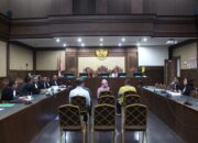 Pembacaan Surat Dakwaan  Perkara Koneksitas Korupsi Kredit BRI Guna Pada Satuan Militer Cibinong Tahun 2016-2023