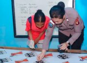 Brigpol Ita Kunjungi Sanggar Ameldi, Menjaga Warisan Batik Papua