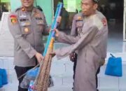 Sambut Ramadhan, Polres Pelabuhan Tanjung Priok, Bersihkan Masjid dan Tebar Kebaikan