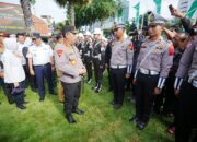 Kapolri Pimpin Apel Gelar Pasukan Operasi Ketupat 2025 Di Surabaya