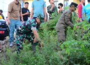 Dandim 1407/Bone Bersama Forkopimda Gelar Kerja Bakti Pagi, Bersihkan Sampah Dan Sungai
