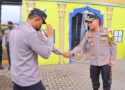 Kapolres Metro Bekasi Tinjau Pospam Rest Area KM 19A, Pastikan Kesiapan Pengamanan Arus Mudik