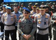 LAKSANAKAN MISI KEMANUSIAAN, POLRI GELAR APEL GELAR PASUKAN OPERASI AB MOSKONA 2025