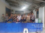 Polsek Bekasi Barat Amankan Giat Ibadah Jumat Agung Rangkaian Perayaan Paskah 2015 Di Gereja Santo Mikael Kranji