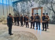 Satuan Brimob Polda Metro Jaya Amankan Kunjungan Presiden Senat Kerajaan Kamboja Melalui Sterilisasi Sejumlah Titik Strategis