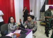 Satuan Brimob Polda Metro Jaya Ikuti Donor Darah dalam Rangka HUT ke-60 Lemhannas RI