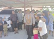 Kapolres Pegunungan Arfak Tatap Muka dengan Keluarga Korban Tanah Longsor