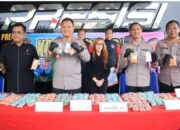 Selamatkan 15.000 Jiwa Anak Bangsa  Polres Metro Bekasi Kota Bongkar Jaringan Narkoba Bekasi-Bogor-Depok, 14 Ribu Butir Ekstasi Disita