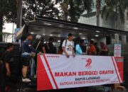 Brimob Polda Metro Jaya Hadirkan Kendaraan Dapur lapangan Di CFD Semarak Hari Bhayangkara Ke-79.