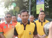Polres Metro Tangerang Kota Bersama Pemkot Tangerang Gelar Car Free Day Dan Pelayanan Terpadu Di Tugu Adipura