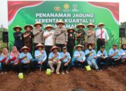Dukung Swasembada Pangan 2025, Polda Metro Jaya Tanam Jagung Di Tangerang Selatan