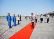 Kapolri Bertolak ke Lampung Groundbreaking SPPG Polri