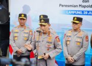 Komitmen Dukung Program MBG, Kapolri Resmikan 20 SPPG Jajaran Polda Lampung